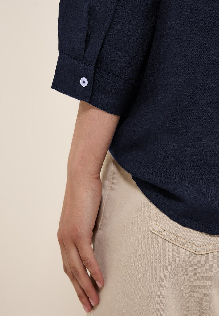 LI/CV_TOS Solid Color Blouse