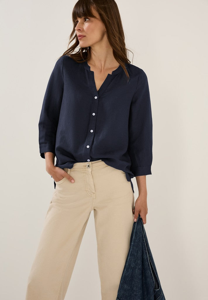 LI/CV_TOS Solid Color Blouse