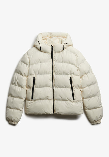 HOODED SPORTS PUFFER JACKET