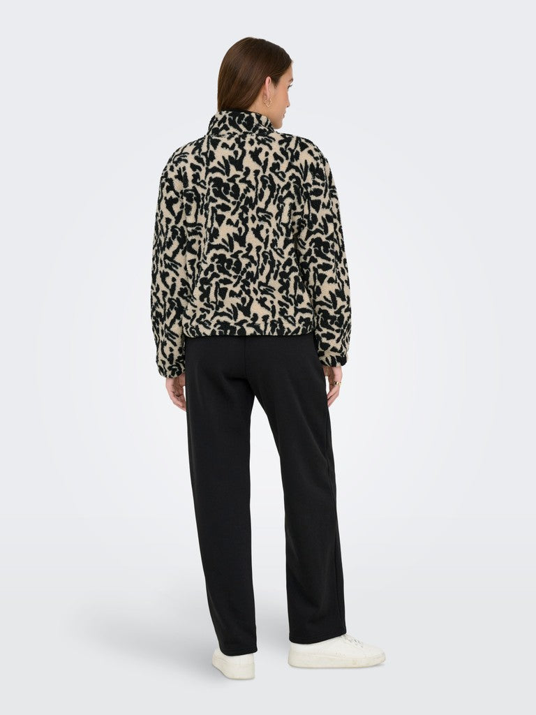 ONLNEW DALLAS L/S HIGHNECK ZIP SWT