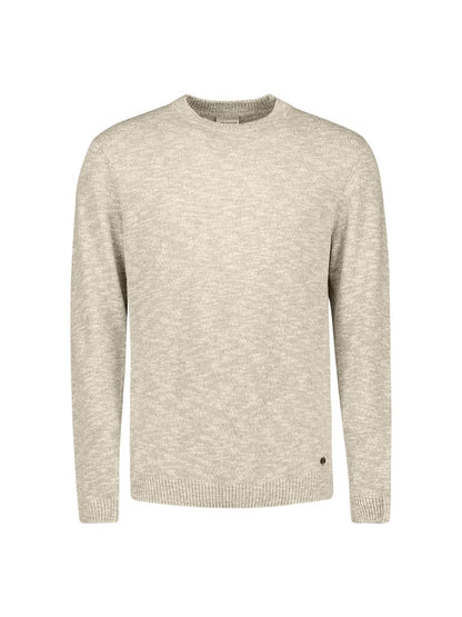 Pullover Crewneck Melange With Linen