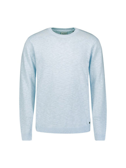 Pullover Crewneck Slub With Linen