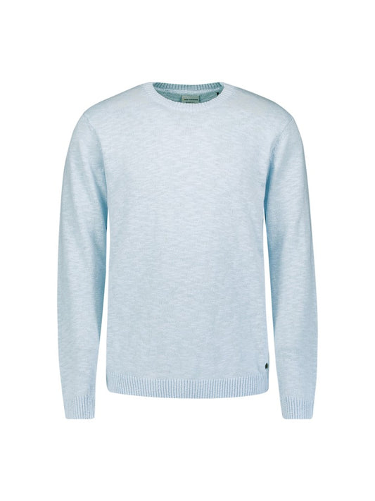 Pullover Crewneck Slub With Linen