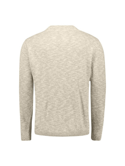 Pullover Crewneck Melange With Linen