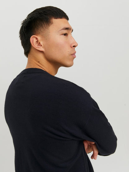 JORPALMA LS KNIT CREW NECK