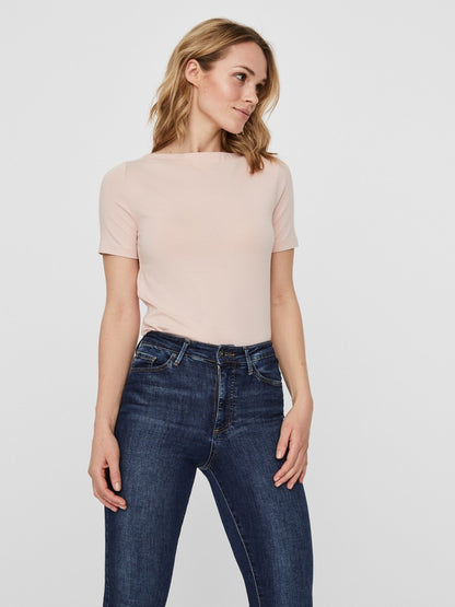 VMPANDA MODAL S/S TOP GA COLOR