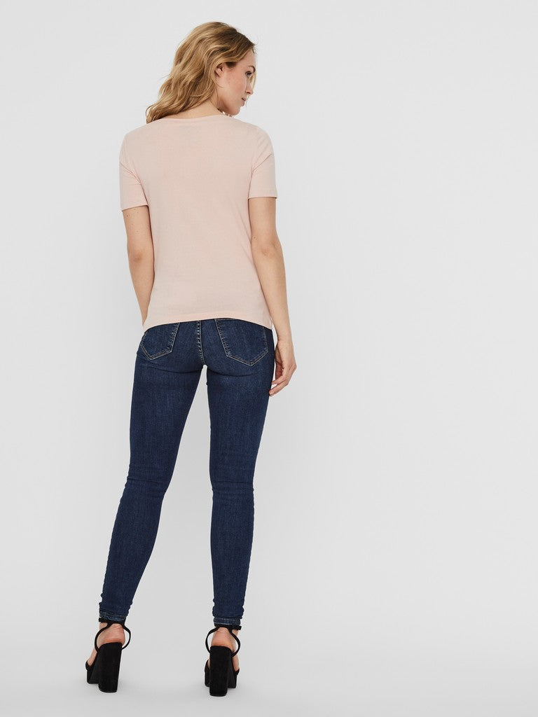 VMPANDA MODAL S/S TOP GA COLOR