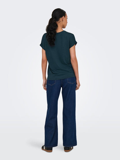 ONLMOSTER S/S O-NECK TOP NOOS