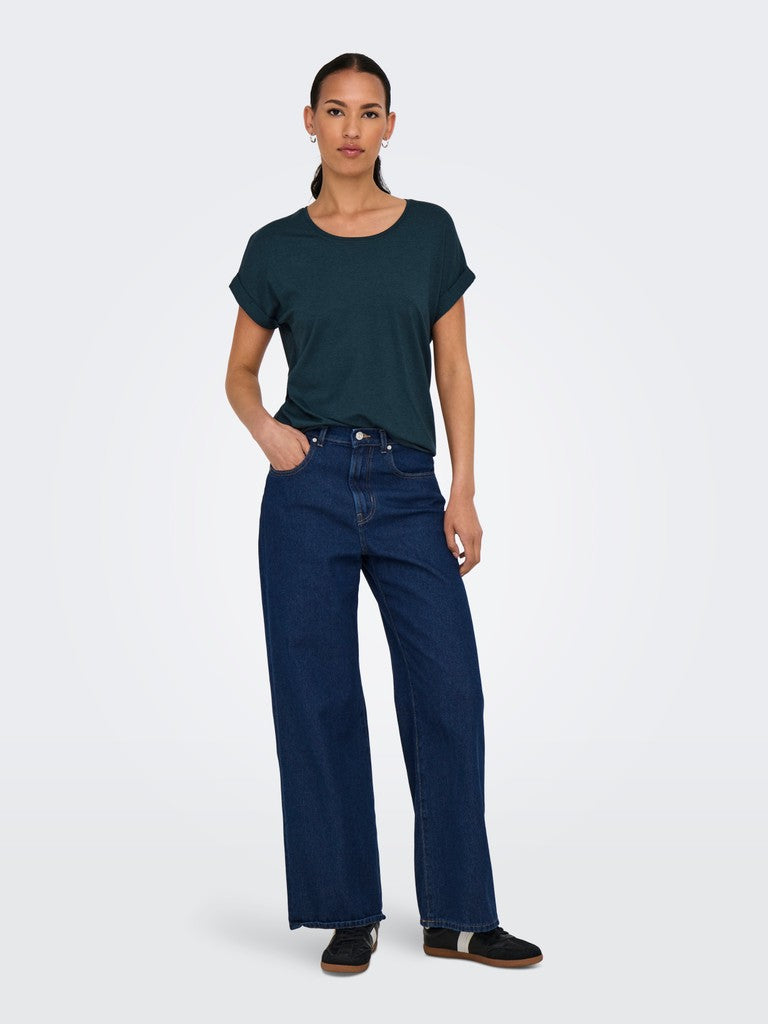 ONLMOSTER S/S O-NECK TOP NOOS