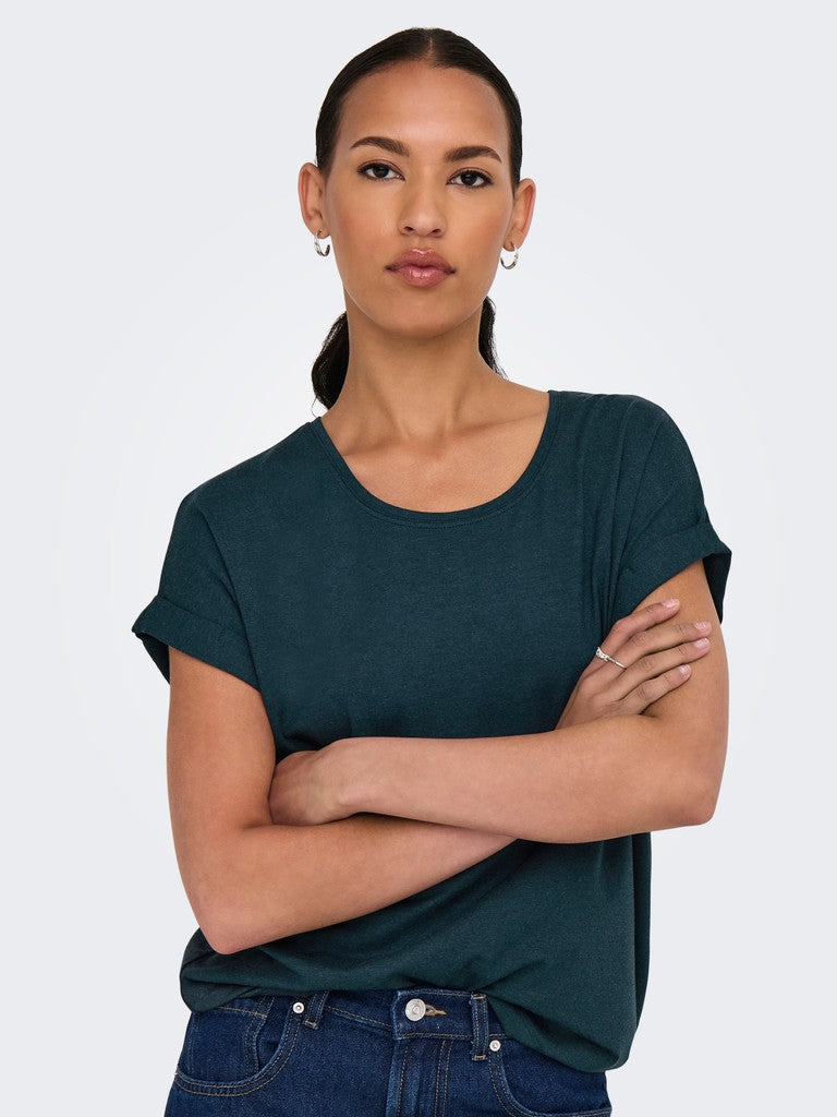 ONLMOSTER S/S O-NECK TOP NOOS