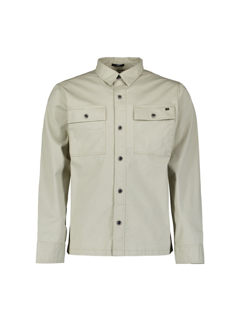 Overshirt Buttons Twill Stretch