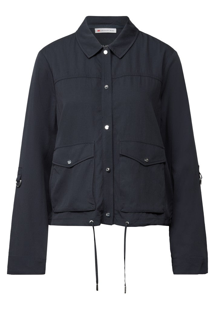 Light Structured Jkt w. Turn U