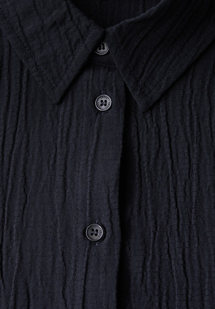 Solid Structure Blouse