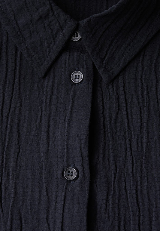 Solid Structure Blouse