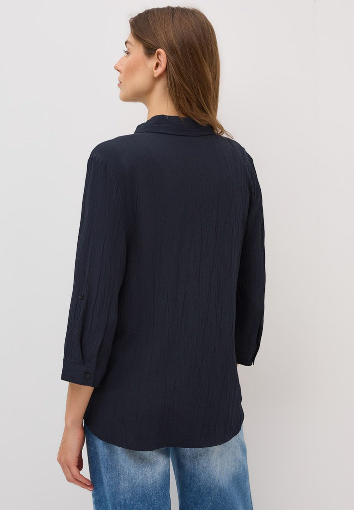 Solid Structure Blouse
