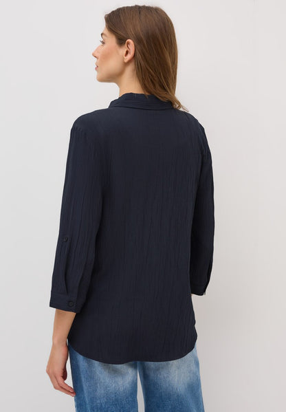 Solid Structure Blouse