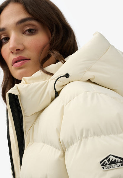 HOODED SPORTS PUFFER JACKET