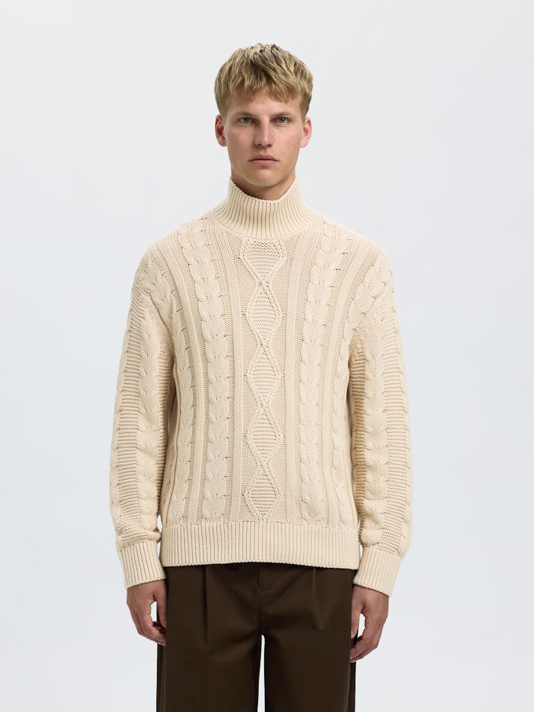 SLHUFFE LS KNIT RELAXED CABLE