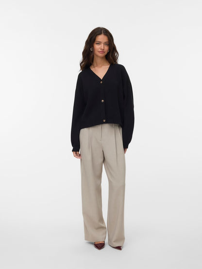 VMSABA FULL NEEDLE LS V-NECK C
