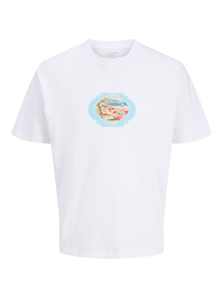 JORCASSIS GRAPHIC TEE SS CREW NECK
