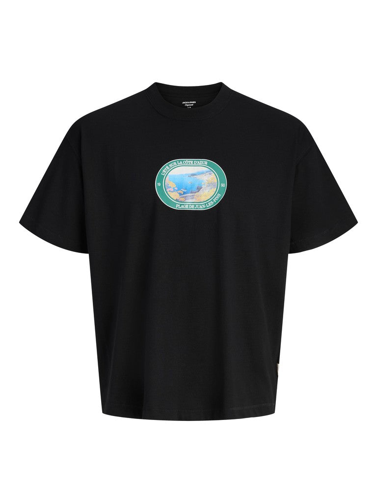 JORCASSIS GRAPHIC TEE SS CREW NECK