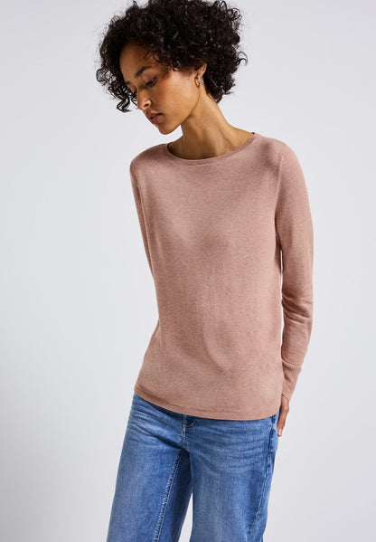 QR_basic rounded u-boat neck