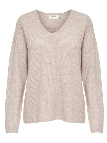 ONLCAMILLA V-NECK L/S PULLOVER