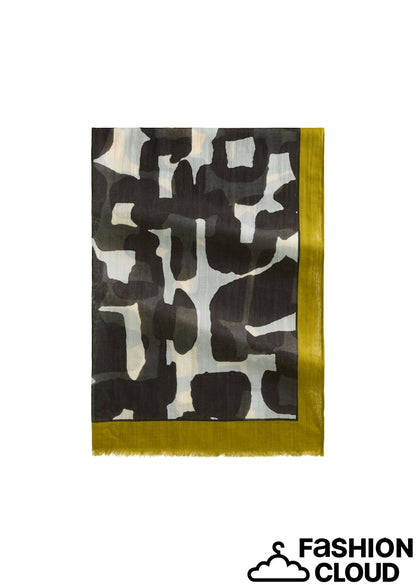Scarf, woven, cotton-modal, va