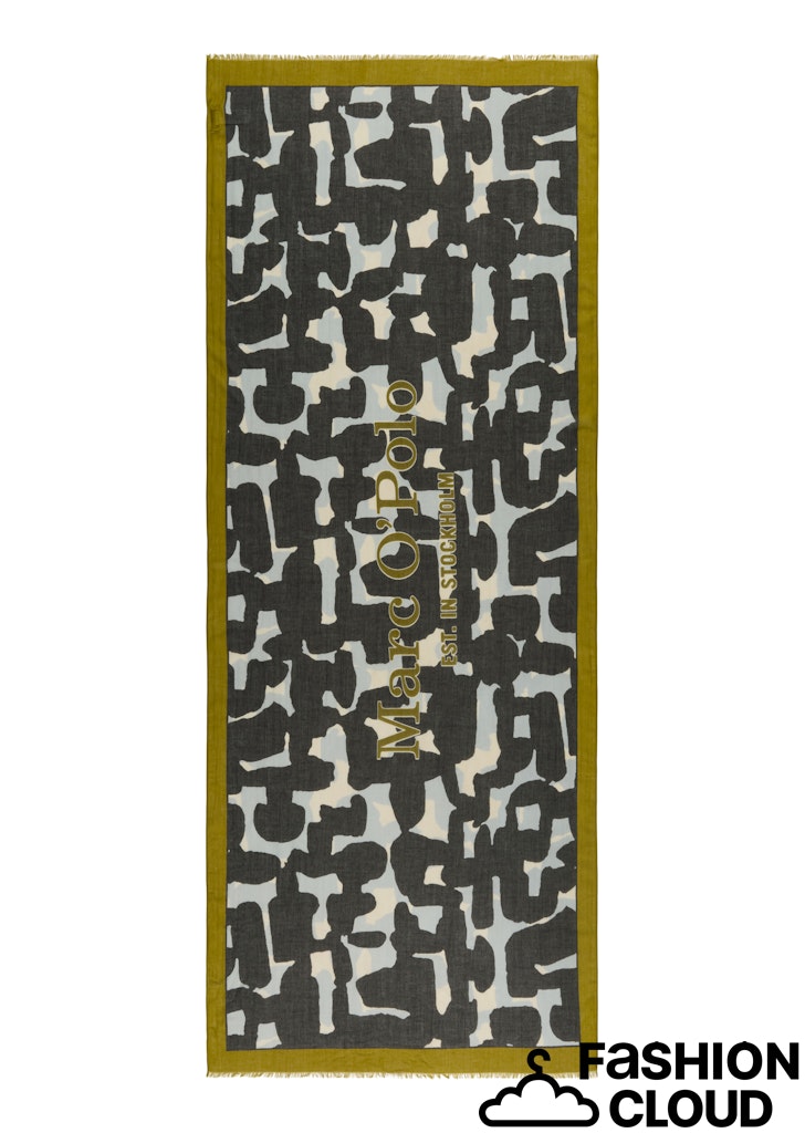 Scarf, woven, cotton-modal, va