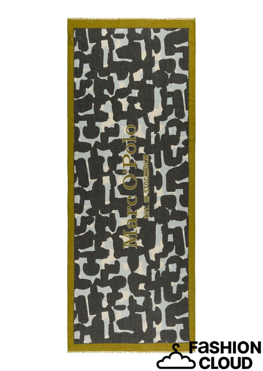 Scarf, woven, cotton-modal, va