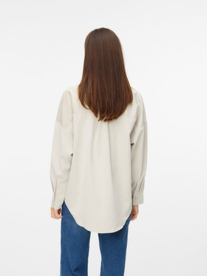 VMSANNE COURDEROY LS SHIRT WVN