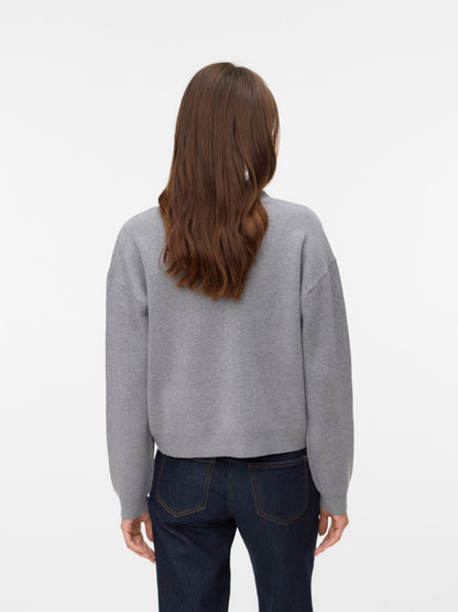 VMSABA FULL NEEDLE LS V-NECK C