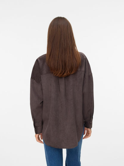 VMSANNE COURDEROY LS SHIRT WVN