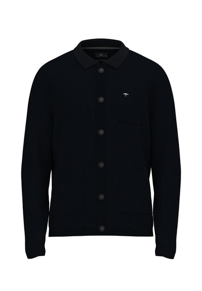 Cardigan, Buttoned, Structure