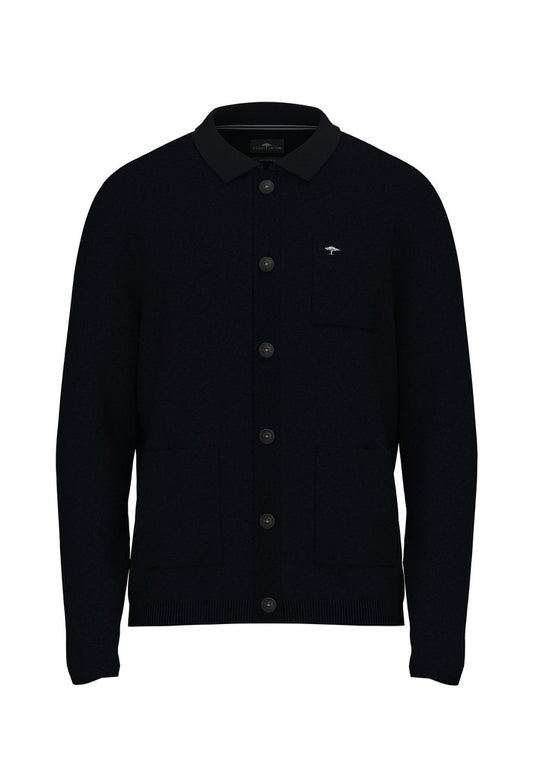 Cardigan, Buttoned, Structure