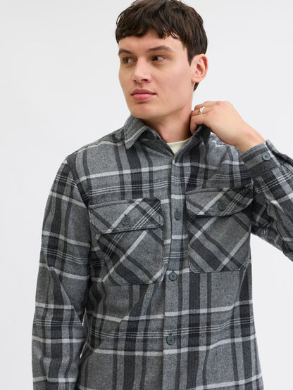 JPRRAYLE MELANGE CHECK L/S OVE