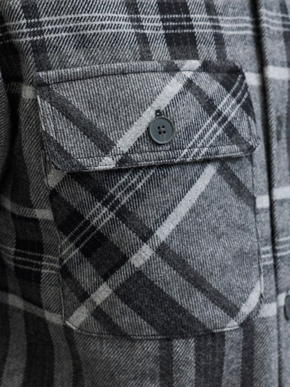JPRRAYLE MELANGE CHECK L/S OVE
