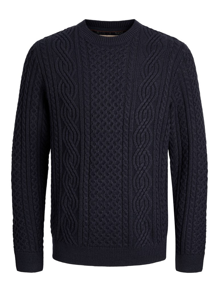 JPRBLUSEAN KNIT CABLE CREW NEC
