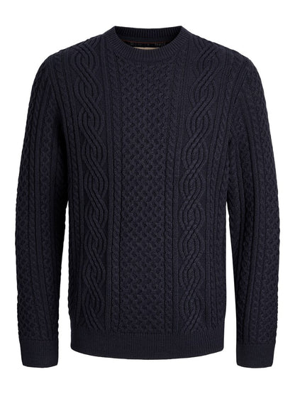JPRBLUSEAN KNIT CABLE CREW NEC