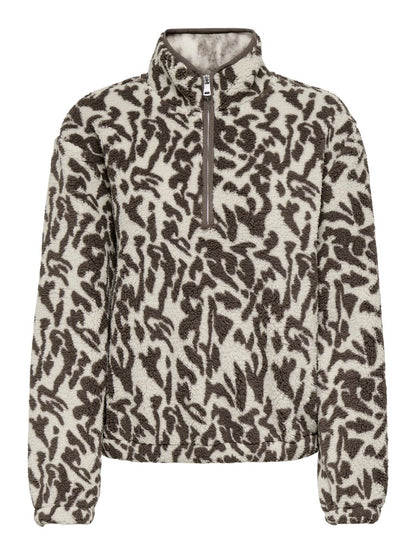 ONLNEW DALLAS L/S HIGHNECK ZIP SWT
