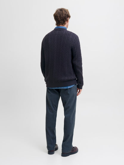 JPRBLUSEAN KNIT CABLE CREW NEC