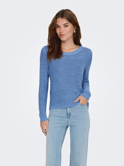 ONLGEENA XO L/S PULLOVER KNT N