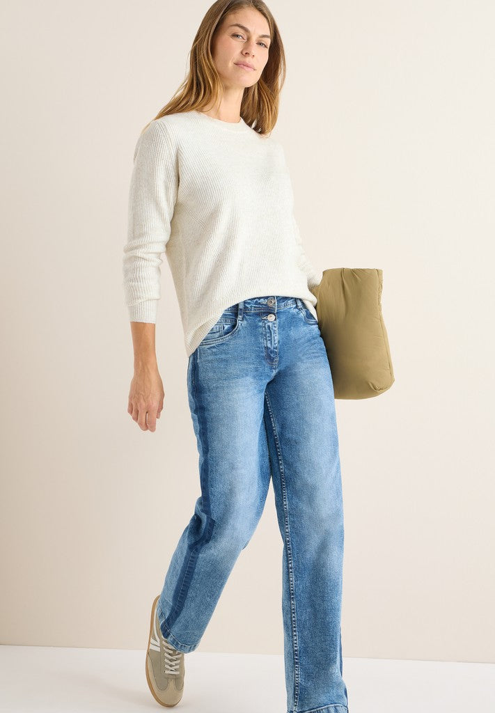 NOS_Cosy rib-mix sweater