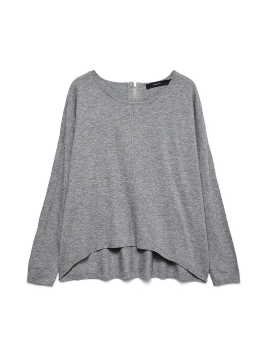 VMBREEZE AURA LS ZIPPER BLOUSE