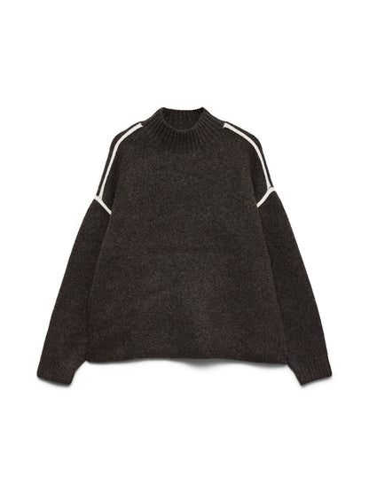 VMBOOM LS HIGHNECK PIPING PULLOVER