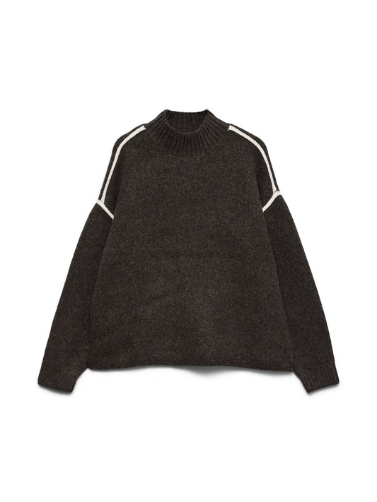 VMBOOM LS HIGHNECK PIPING PULLOVER