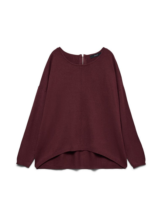 VMBREEZE AURA LS ZIPPER BLOUSE
