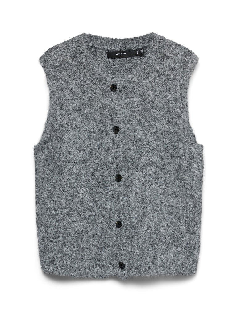 VMNOVAH SL O-NECK BUTTON VEST NOOS