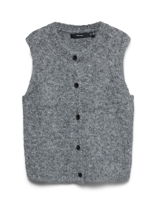 VMNOVAH SL O-NECK BUTTON VEST NOOS