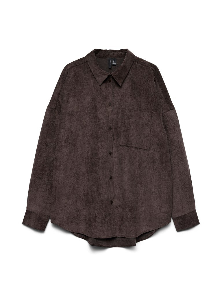 VMSANNE COURDEROY LS SHIRT WVN